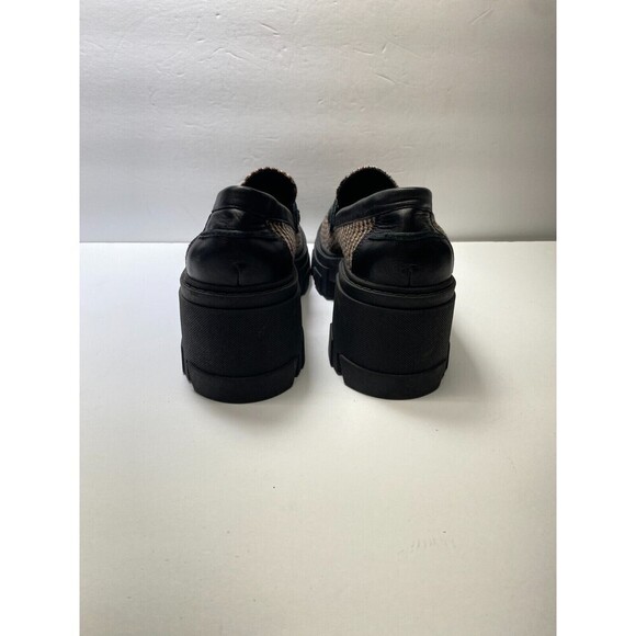 Steve Madden Women's Beth Heel Brown Plaid Loafer Sz 10 - Picture 5 of 6